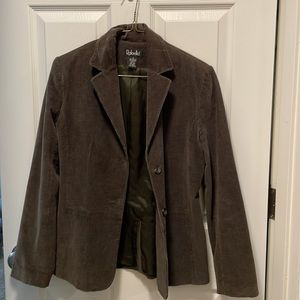 Vintage Olive Green Corduroy Jacket